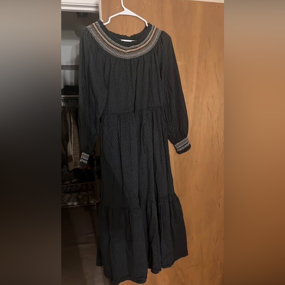 Target Dress with Embroidery
